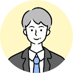 スーツ姿の男性のイラスト